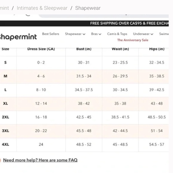 Shapermint Essentials Scoop Neck Cami Sz L Chai - Picture 2 of 6